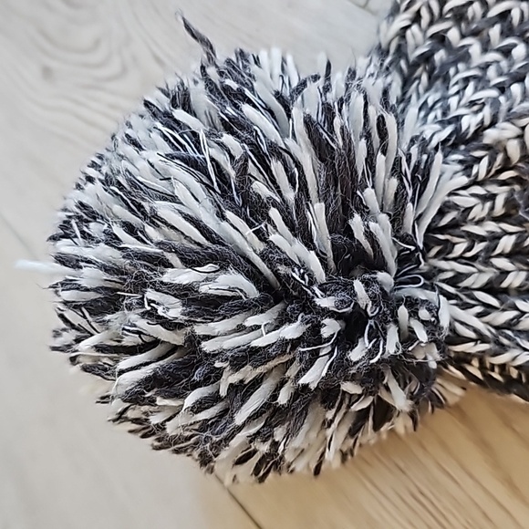 Roots Chunky Knit PomPom Beanie - Picture 2 of 10
